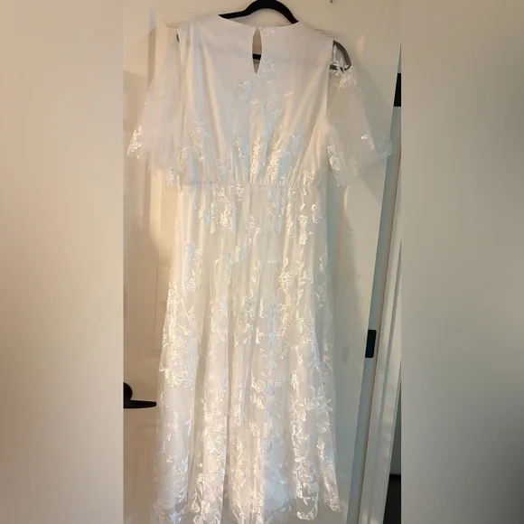 Baltic Born White Floral Lace Dress - Picture 2 of 5